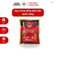 Kẹo Cứng Hồng Sâm Hàn Quốc - Bổ Sung Vitamin, Hỗ Trợ Sức Khỏe - Gói 200g