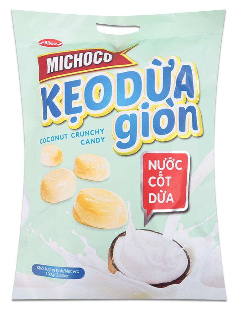 Kẹo cứng Michoco dừa giòn 100g