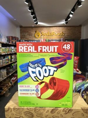 Kẹo cuộn Foot trái cây 21g