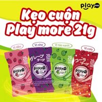 Kẹo cuộn trái cây Play More thái lan