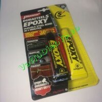 Keo dán 2 thành phần Keo Epoxy Keo AB 20ml x 2 Pioneer loại màu đục chịu nhiệt dưới 300 độ, khô nhanh dán kim loại, nhựa, bê tông, gốm, gỗ…