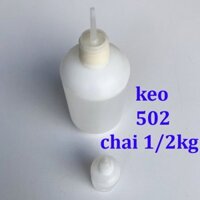 keo dán 502 loại lớn 1/2 KG