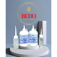 Keo dán AB 2 thành phần trong suốt BEDO dán được nhiều vật liệu khác nhau