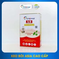 Keo dán cỏ nhân tạo ASIA A8 siêu dính, nhẹ mùi - Lon 3KG