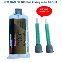 Keo dán cường lực siêu dính 3M™ Scotch-Weld™ DP100 Plus ( Khuyến mại 2 vòi keo )