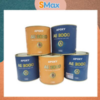 KEO DÁN ĐÁ APOXY AE 3000 2 thành phần, cặp 2kg