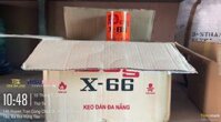 Keo Dán Đa Năng Con Chó Dog X66 600ml, 24 Hộp/Thùng