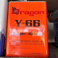 Keo Dán Đa Năng Con Chó Y66 , 3KG (3,3 Lít) đầu rồng Chính Hãng