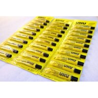 Keo Dán Đa Năng UHU 7ml, 35ml, 125ml - Keo dán sticker, gỗ, gốm sứ, giấy, nỉ, đồ dùng handmade