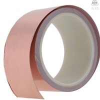 Keo dẫn điện Emi Băng keo một mặt bằng đồng 10m Băng keo một mặt Emi dẫn điện * 10m - Tấm chắn từ mới  50mm có keo - Meily _ fun Còn hàng 50mm [Còn hàng] 50mm Tpp [joy]