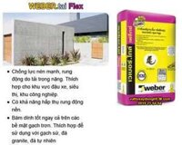 Keo dán gạch cao cấp dùng cho mọi loại gạch Weber tai Flex