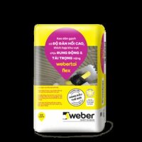 Keo dán gạch Weber tai flex - Keo dán độ đàn hồi cao