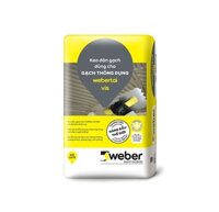 Keo dán gạch Weber.tai vis (Xám) (25kg)