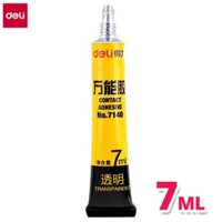 Keo Dán Giày, Gỗ, Nhựa, Sứ Siêu Dính Chống Thấm Đa Năng Deli - 7Ml  20Ml - 7140  7149  - 7140 - Nhỏ - 7ml