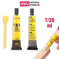 Keo Dán Giày, Gỗ, Nhựa, Sứ Siêu Dính Chống Thấm Đa Năng Deli - 7Ml  20Ml - 7140  7149  - Combo 2 tuýp - 7140 - Nhỏ - 7ml