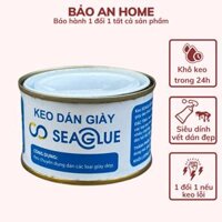 Keo dán giày Seaglue siêu chắc chống nước tốt tặng khăn microfiber BaoAn chính hãng - 100gr