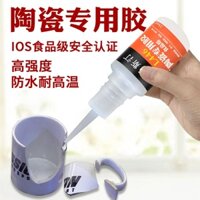 Keo Dán Gốm Chịu Nhiệt Độ Cao 180 Độ Chuyên Dụng 180°Chậu Hoa Đất Sét Tím Trong Suốt Không Có Keo Dính Thông Dụng Chắc Chắn _ Nn j beauty
