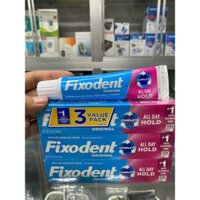Keo dán hàm răng giả Fixodent Original 68g (1 túy/ 68g)