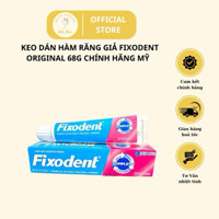 Keo Dán Hàm Răng Giả FIXODENT Original 68g Chính hãng Mỹ