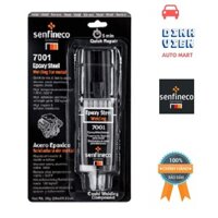 Keo dán kim loại 2 thành phần Epoxy Steel Senfineco 7001 25g Dán được nhôm, đồng thau, đồng, sắt, thiếc, chì..
