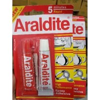 Keo dán kính đồng hồ  ARALDITE keo trộn 2 thành phần 2x17ml