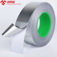 Keo dán lá nhôm dẫn điện hai mặt dày lá nhôm thiếc, bảo trì sản phẩm điện tử, che chắn bức xạ điện từ, dẫn nhiệt tín hiệu, băng giấy nhôm nguyên chất, ống niêm phong, keo dán nhiệt độ cao, lá nhôm dẫn điện kép tự dính băng keo nhôm chịu nhiệt