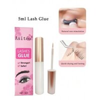 Keo dán mi chống nước 5ml chuyên nghiệp mạnh mẽ HD DIY keo trong suốt không gây dị ứng không chứa latex keo dán mi lâu trôi thích hợp cho mắt nhạy cảm