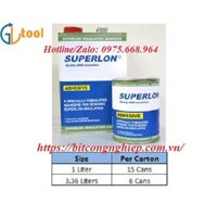 Keo dán ống bảo ôn Superlon (1L/hộp)