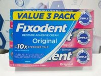 Keo Dán Răng Fixodent - Keo Dán Hàm Răng Giả FIXODENT