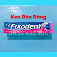 Keo Dán Răng Fixodent