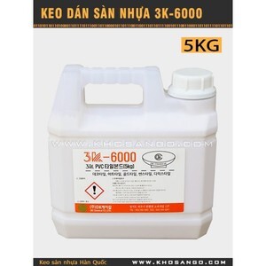 Keo dán sàn nhựa 3K-6000 – 5Kg