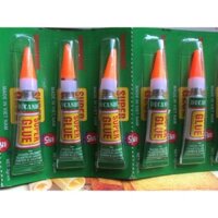 Keo dán sắt Super Glue 1 vỉ (12 tuýp)