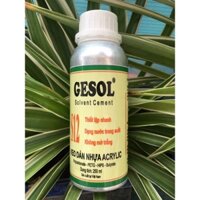 Keo dán mica/acrylic/meca/meka, không khói, khô nhanh, 250ml