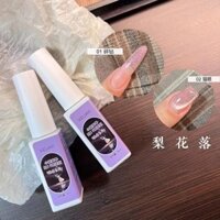 Keo Đánh Bóng Móng Tay 6ml 2 Màu Phiên Bản Giới Hạn Họa Tiết Hoa Lê Rơi