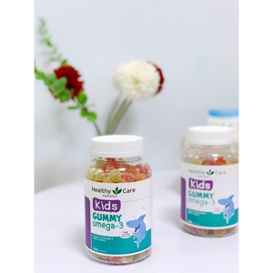 Kẹo Dầu Cá Omega 3 Healthy Care cho Bé 250 viên