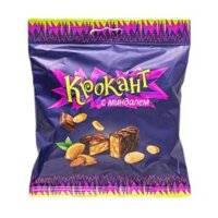 Kẹo Đậu Phộng Rang & Hạnh Nhân Phủ Socola, Peanut & Almond Chocolate Crunch (180g) - KPOKAHT