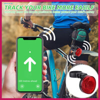 Keo| Đèn An Toàn Xe Đạp Đường Bộ Đèn Xe Đạp Độ Sáng Cao Siêu Sáng Chống Trộm Đèn Đuôi Xe Đạp Cho Airtag Đèn Led Chống Thấm Nước Cho Đi Đêm Xe Đạp Nhẹ Đèn Phía Sau