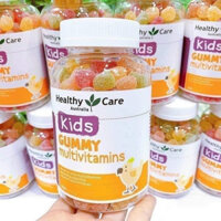 Kẹo dẻo (250v) bổ sung DHA và khoáng chất cho bé từ 2 tuổi Healthy Care Gummy Multivitamin/ Omega 3, Úc