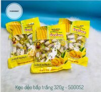 Kẹo dẻo bắp vàng, trắng gói 320g 30/1