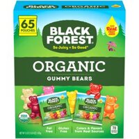 Kẹo dẻo Black Forest Organic Gummy Bears 65 Gói