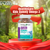 Kẹo dẻo bổ mắt Healthy Care Kids Gummy Omega 3 phát triển trí não cho trẻ từ 2 tuổi 250 viên