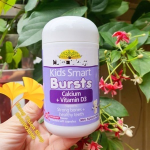 Kẹo dẻo bổ sung canxi Nature’s Way Kids Smart Calcium + Vitamin D3 50 viên