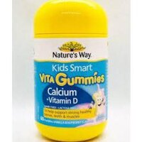 Kẹo dẻo bổ sung Canxi+Vitamin D Kids Smart Calcium+Vitamin D - 60 viên