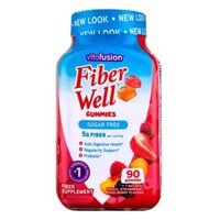 Kẹo dẻo bổ sung chất xơ Vitafusion Fiber Well 90 viên của Mỹ