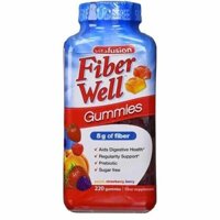KẸO DẺO BỔ SUNG CHẤT XƠ VITAFUSION FIBER WELL GUMMIES CỦA MỸ 220 viên