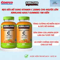 KẸO DẺO BỔ SUNG VITAMIN C 250MG CHO NGƯỜI LỚN KIRKLAND ADULT GUMMIES 180 VIÊN