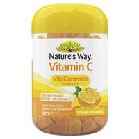 Kẹo dẻo bổ sung vitamin Nature’s Way Vita Gummies Vitamin C + Zinc 120 viên