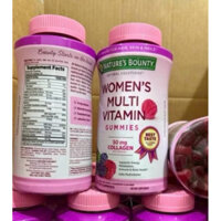 Kẹo dẻo bổ sung vitamin tổng hợp Nature’s Bounty Women’s Multivitamin Gummies (240v)