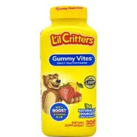 Kẹo dẻo bổ sung vitamin tổng hợp L’il Critters Gummy Vites hộp 300 viên