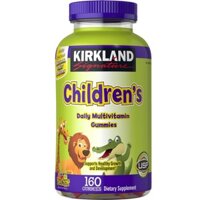 Kẹo dẻo bổ sung vitamin KIRKLAND Signature Children's Daily Multivitamin Gummies 160 GUMMIES hỗ trợ chiều cao cho bé Mỹ